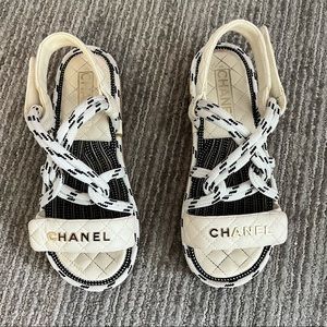 Chanel Rope Sandals
